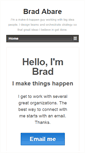 Mobile Screenshot of bradabare.com